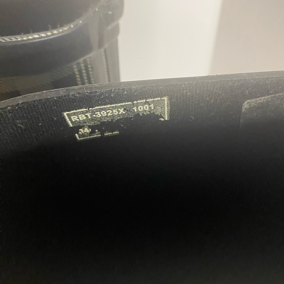 Women's Capelli New York Plaid Lined Rain Boots Rubber Size 7 Adj. Strap/Buckle - Picture 6 of 6